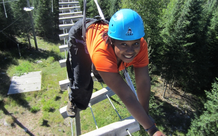 boundary waters ropes course